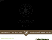 Tablet Screenshot of carpatica.pl